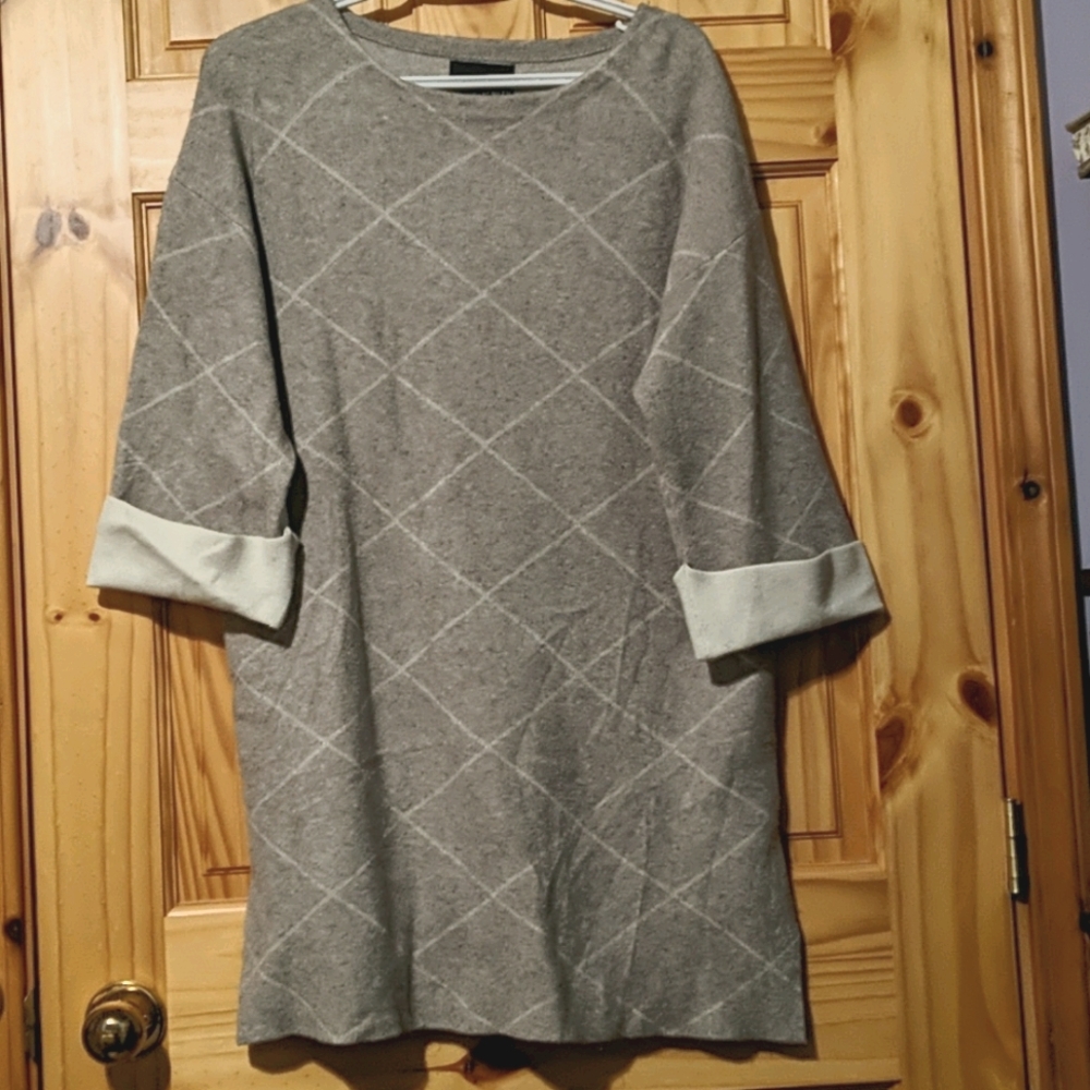 Wool mini dress